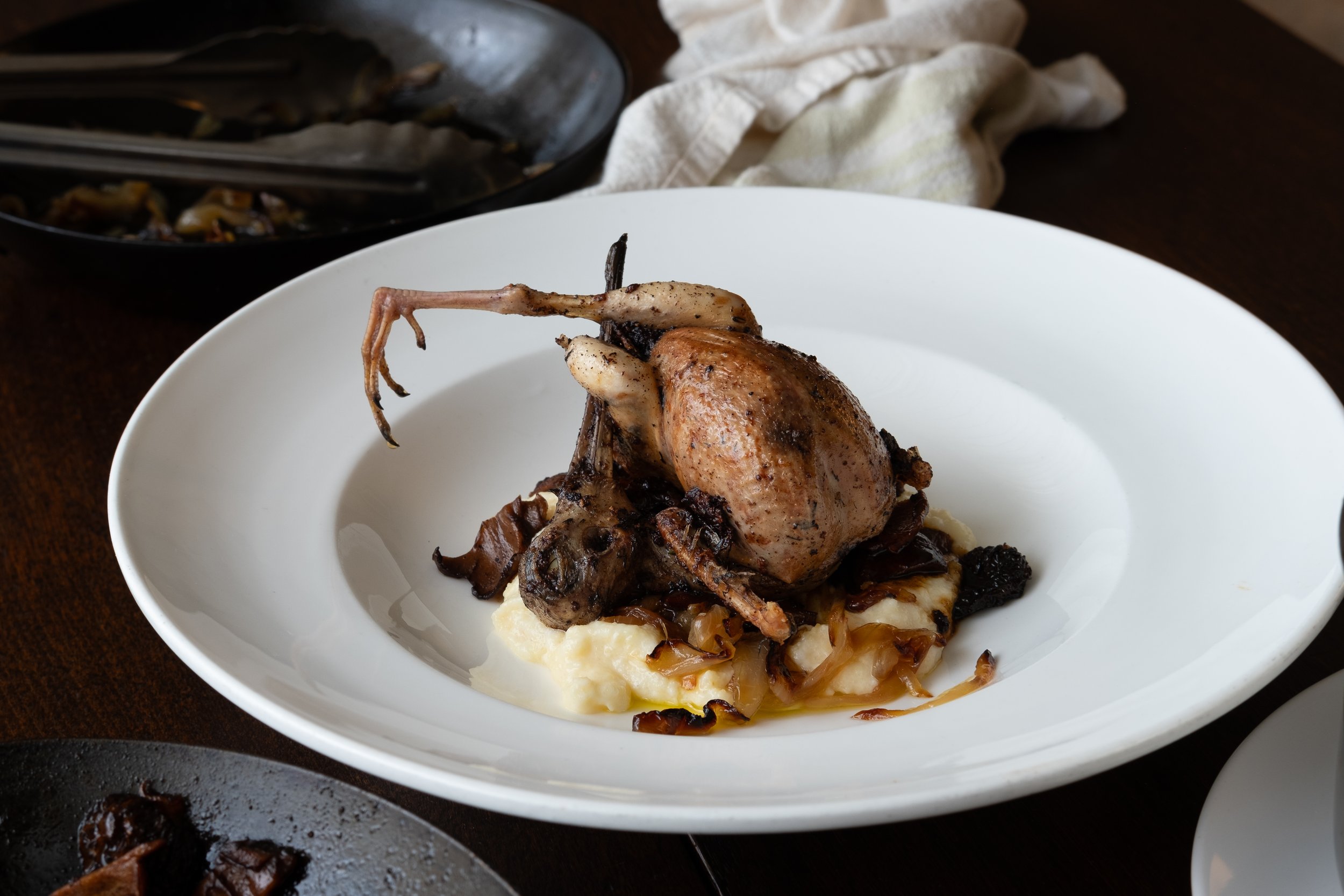 Butter basted Woodcock